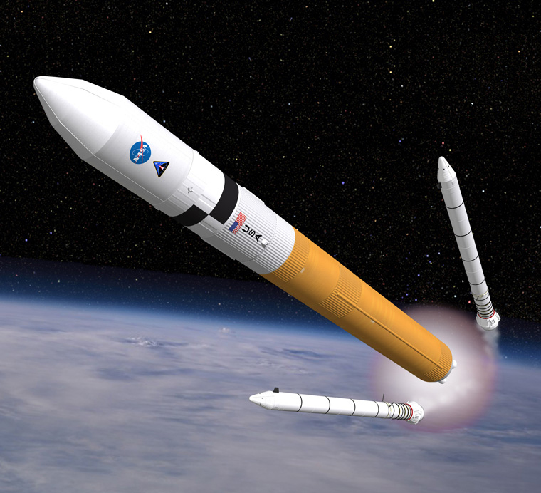 Für die Umsetzung des constellation-program wird eine neue Generation von Trägerraketen, des Typs ares, entwickelt.